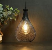 RRP £31.99 JHY Design Hanging Lamp Battery Powered Decorative Pendant Lamp