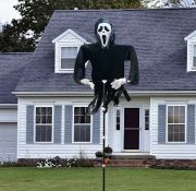 Ghostface Scream Scarecrow Outdoor Garden Flying Ghost of Death RRP £23.99