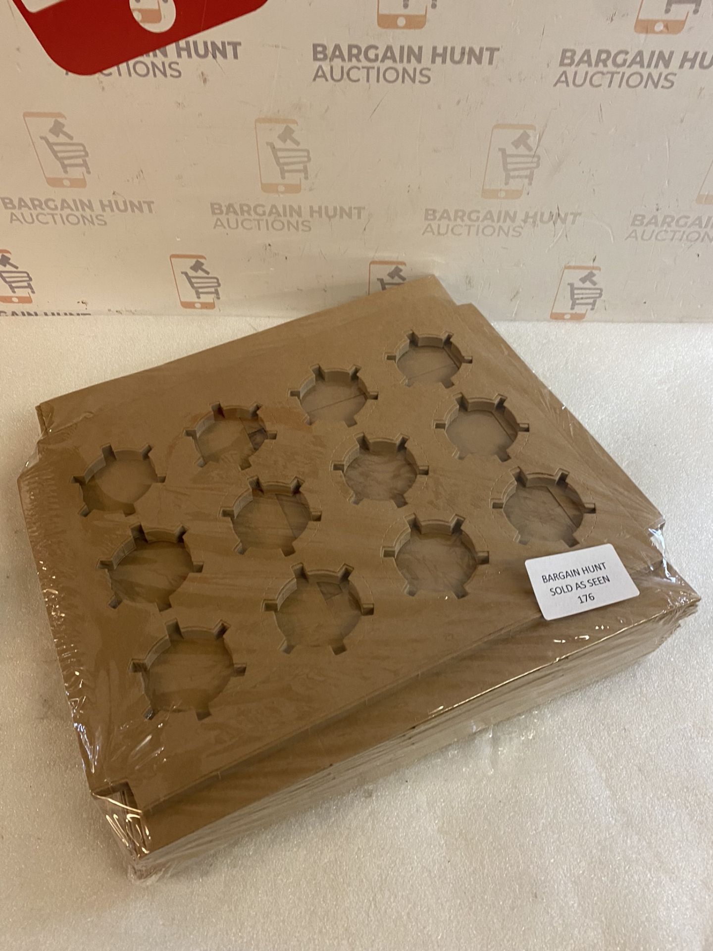 RRP £20.99 Onemore 20-Pack Brown Cupcake Boxes 12 Holders Cake Carrier Food Grade Kraft - Image 2 of 2
