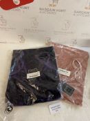 RRP £30 Set of 2 x CityComfort Women's Nightwear SuperSoft Crushed Velvet Nighties, Size 8