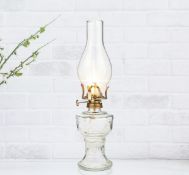 Transplant 32cm Glass Kerosene Lamp Oil Classic Retro Lamp RRP £21.99