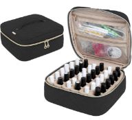 Yarwo Nail Polish Organiser Case Nail Varnish Storage Bag RRP £29.99