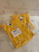 RRP £26 Set of 2 x Hikaro Men's Sport T-Shirt Quick Dry Breathable Short Sleeve, XXL