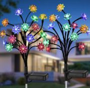 KagoLing Solar Lights Outdoor Garden Waterproof Tree LED Lights RRP £26.99