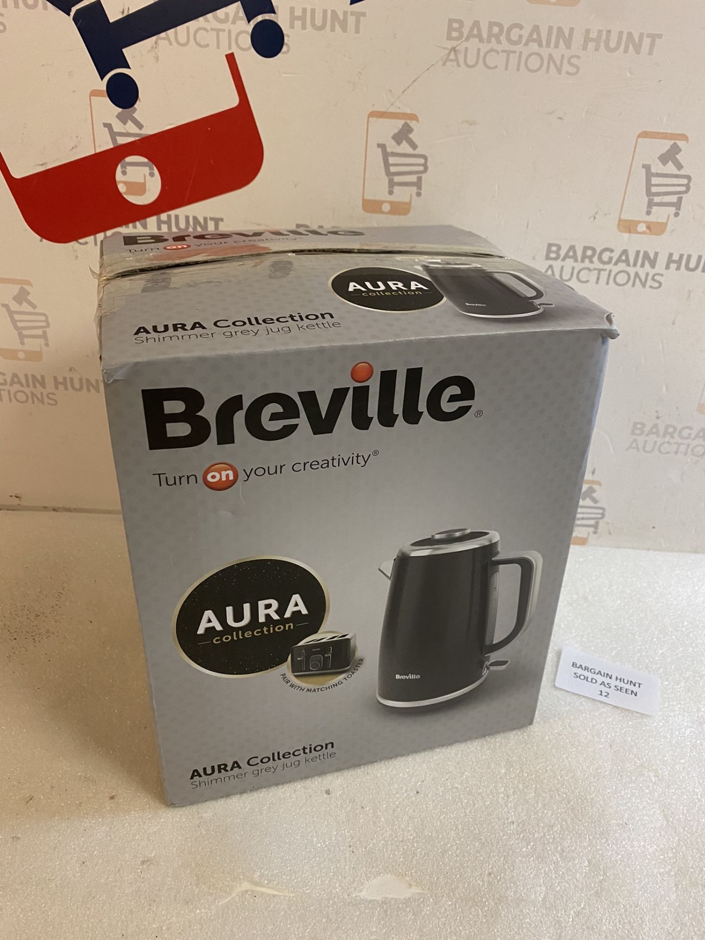 Breville Aura Electric Kettle 1.7L 3KW Fast Boil Kettle RRP £44.99 - Image 2 of 2