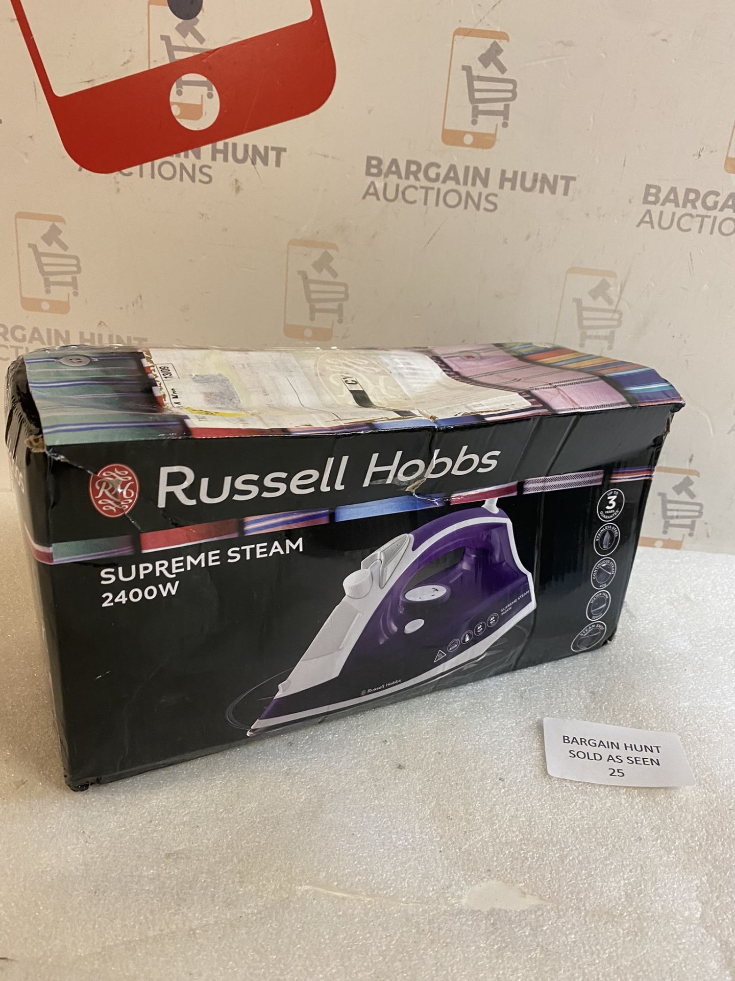 Russell Hobbs 23060 Supreme Steam Traditional Iron RRP £22.99 - Image 2 of 2