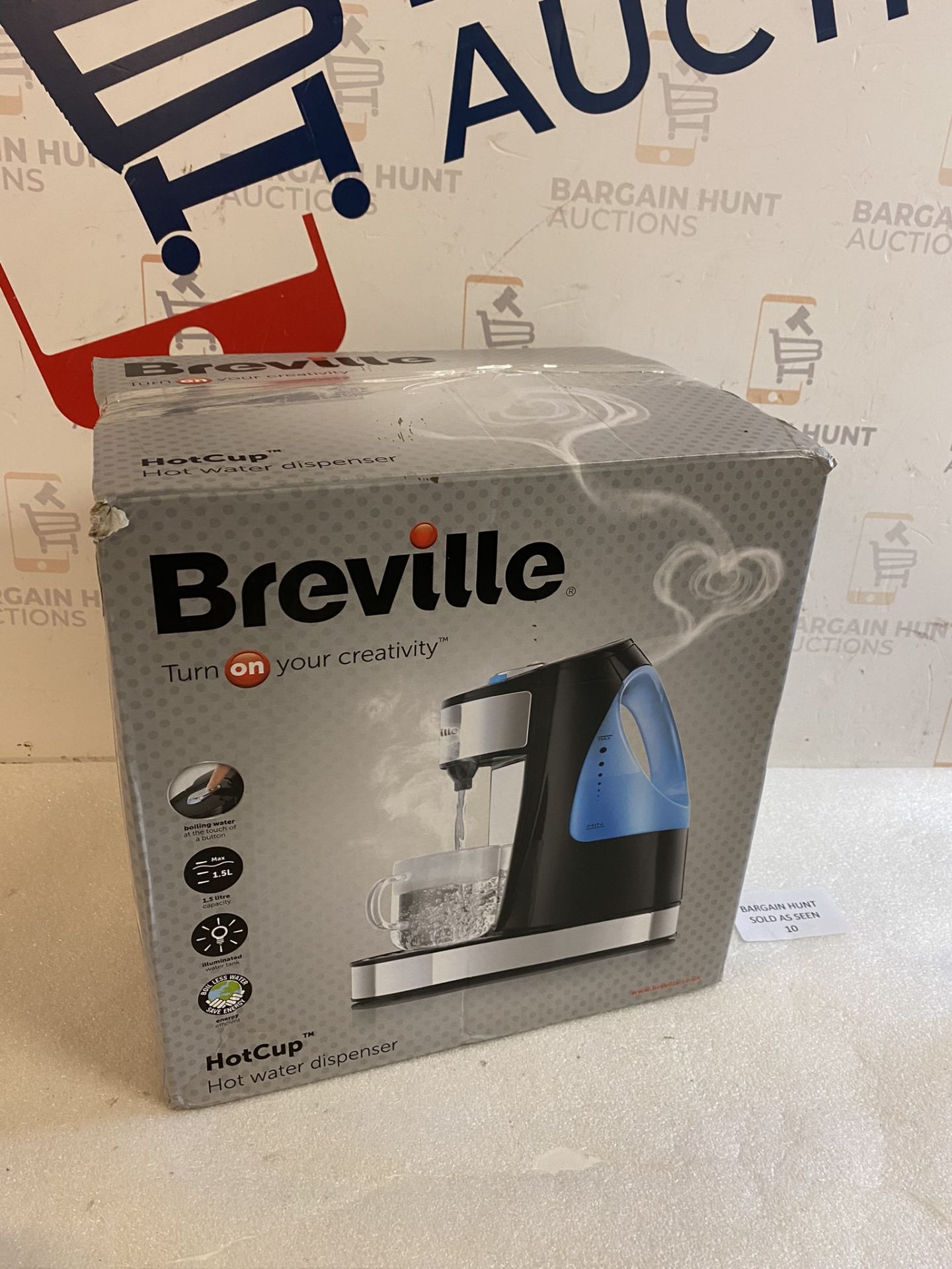 Breville HotCup Hot Water Dispenser 3KW Fast Boil RRP £44.99