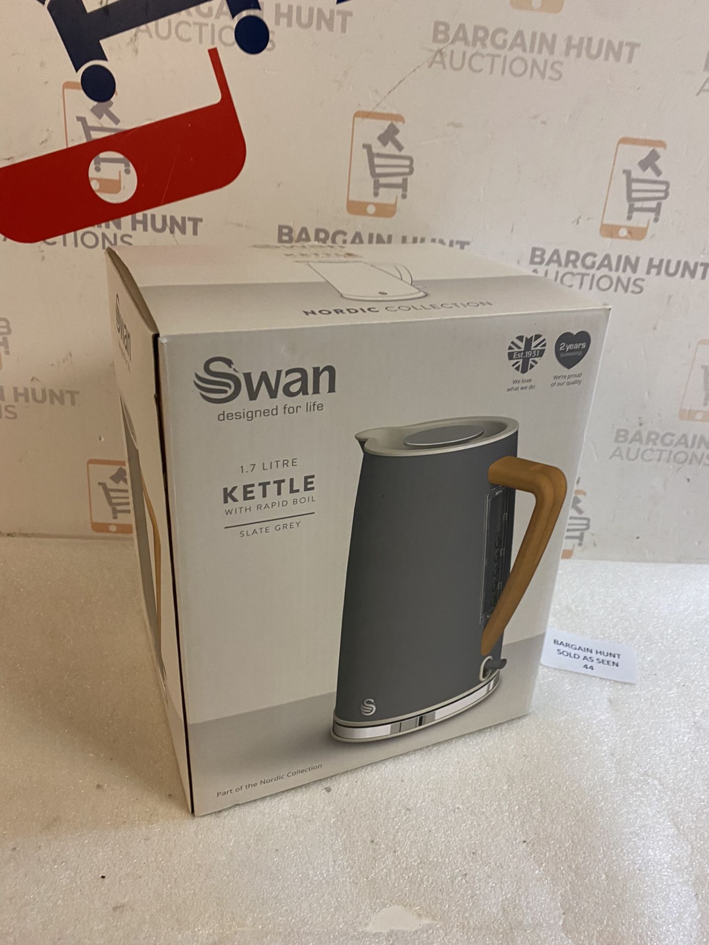 Swan SK14610GRYN Nordic Rapid Boil Jug Kettle RRP £54.99 - Image 2 of 2