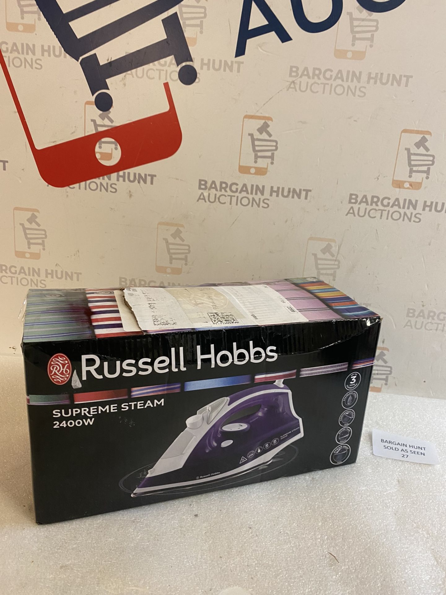 Russell Hobbs 23060 Supreme Steam Traditional Iron RRP £22.99