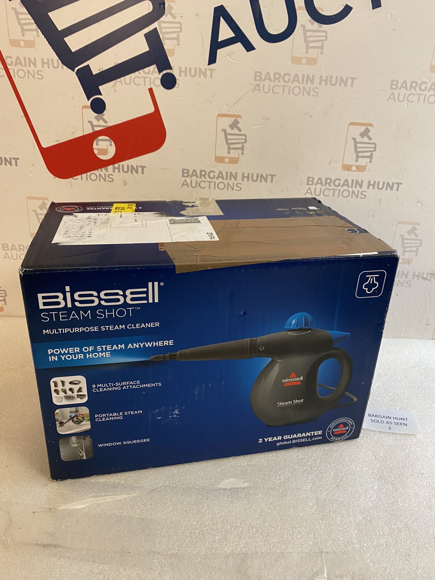 Bissell SteamShot Multi-Purpose Handheld Steam Cleaner RRP £44.99