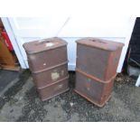 2 trunks L 85cm approx