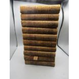 The History and Antiques of county of Norfolk (Bloomfield) leather spine marbled boards J Crouse for