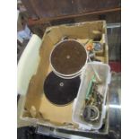 Gramophone spares- a box of