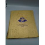 A 1937 coronation souvenir book