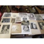 Royalty and early 1900 photos plus a wallet of prints