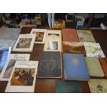 Art books, a collection of various art books- French art, Lowry etc etc