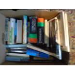 Box of books to include art books