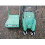 2 Electric lawnmowers from house clearance