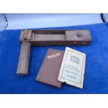 WW1 British Army wooden gas trench rattle with a 1940's identity card