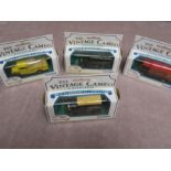 Corgi The Vintage Cameo Collection Superb set of 4 mint die cast vehicle never been out of the