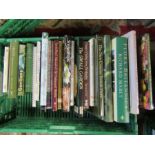 A box of quality gardening books