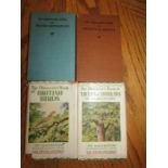 4 x Observer books on British birds, British butterflies, British wild animals and trees and shrubs