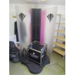 St Tropez spray tanning booth & machine: includes products & dressing grown, new filters &