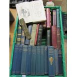 A box of vintage books- mostly novels to include Jane Austin's 'Emma'