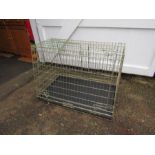 Folding Dog cage W95cm D63cm approx