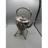 RR Sheffield silver plated teapot and warmer