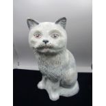 Price Kensington vintage grey Persian cat 1973 31cm tall