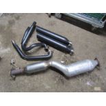 Motorbike exhaust parts