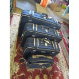 Matching set of 4 Antler suitcases