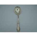 A National Sterling Silver serving spoon 80g approx. marked Princess Elizabeth.