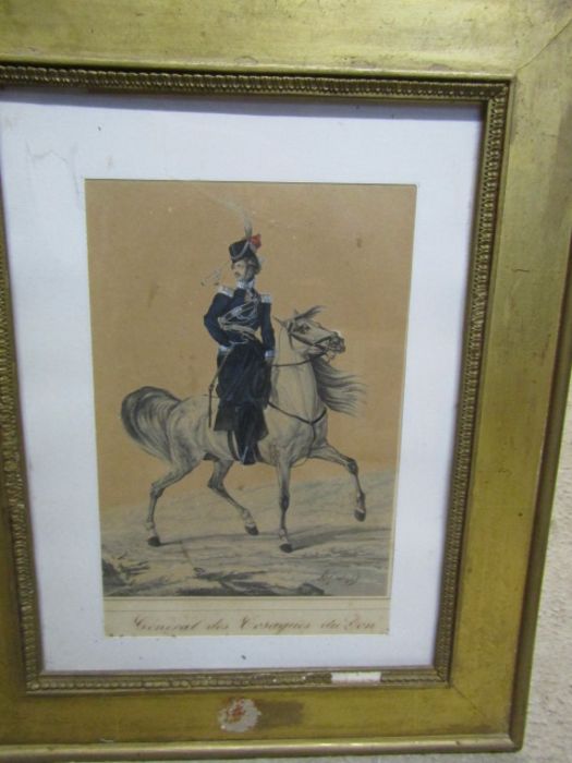 3 Cavalry prints, framed and glazed - Image 3 of 4