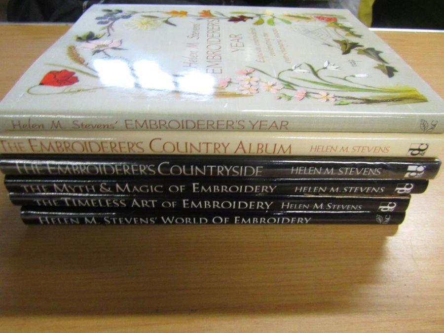 Helen M. Steven's books on embroidery - Image 2 of 2