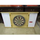 Winmau dart board in case