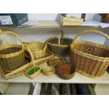 A collection of baskets