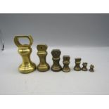 Brass weights