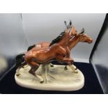 China Horse figure 15x13"