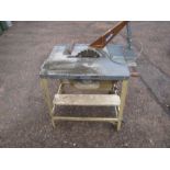 Electric table saw from house clearance