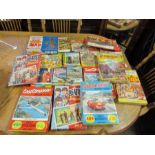 Mixed lot of boxed vintage Jigsaw puzzles including the Beatles and Thunderbirds etc A/F