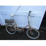 Vintage Hercules folding ladies bike from house clearance