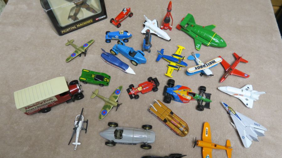 Job Lot of Corgi Matchbox Thunderbirds Space shuttles and more Great lot of die cast models