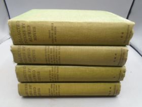 Alfred Noyes collected poems William Blackwood 1927 4 volumes
