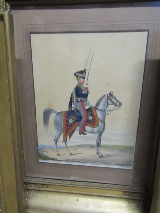 3 Cavalry prints, framed and glazed - Image 2 of 4