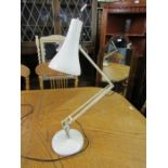 White Angle Poise table lamp