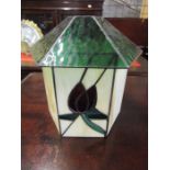 Stained glass lamp shade