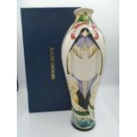 Rare Moorcroft Guardian Angel vase designed by Emma Bossons, limited edition number 16/25, signed