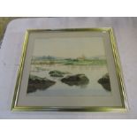 Framed original watercolour signed by artist 52cm x 59cm approx